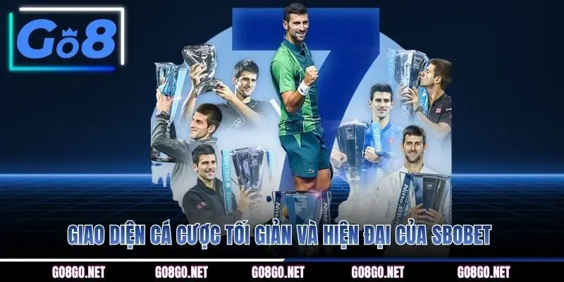 Giao diện cá cược tối giản và hiện đại của SBOBET